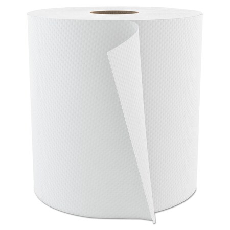 Cascades Pro Select Hardwound Paper Towels, 1 Ply, Continuous Roll Sheets, 800 ft, White, 6 PK H084